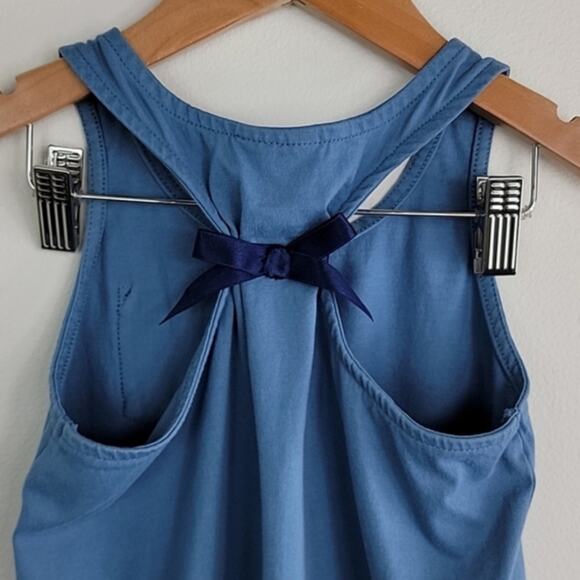 Hanna Andersson Girl's Summer Bundle Green Blue Dress Shirt Tank Size 6-7 - Picture 13 of 16